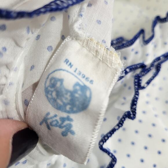 Katz Vintage Nightgown / Robe Combo Womens Large Matching Summer Lightweight - Picture 9 of 16